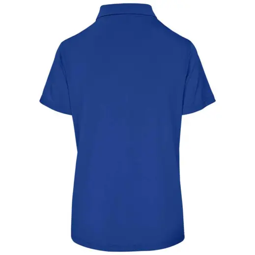 Ladies Aerogrid Golf Shirt Royal Back